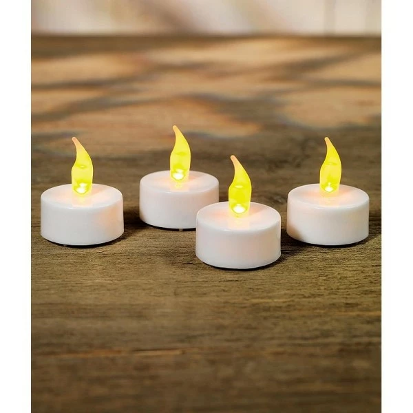 Offres ✨ CePe Guirlande à Décorer Lot De 10 Bougies Chauffe-plat LED, Lumière Jaune Vacillante, H. 4,5 Cm, Décoration De Table 🥰 6 Offres ✨ CePe Guirlande à Décorer Lot De 10 Bougies Chauffe-plat LED, Lumière Jaune Vacillante, H. 4,5 Cm, Décoration De Table 🥰 – Image 4