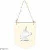 Budget 😀 Graine Créative Fanion En Bois à Décorer - Licorne - 15 X 20 Cm 🎉 -Support à décorer suspendu Soldes unnamed file 622