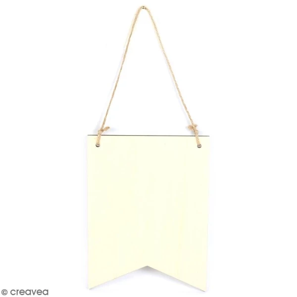 Remise 😉 Graine Créative Fanion En Bois à Décorer - Drapeau - 15 X 20 Cm 😀 3 Remise 😉 Graine Créative Fanion En Bois à Décorer - Drapeau - 15 X 20 Cm 😀