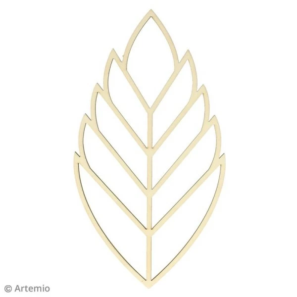 Tout neuf 🔥 Artemio Forme En Bois à Décorer - Feuille Ajourée - 26 X 14 Cm - 1 Pce 😉 4 Tout neuf 🔥 Artemio Forme En Bois à Décorer - Feuille Ajourée - 26 X 14 Cm - 1 Pce 😉 – Image 2