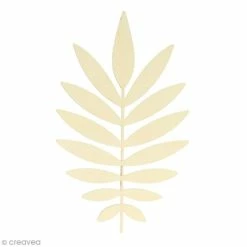 Meilleur prix ✨ Artemio Forme En Bois à Décorer - Feuille - 26 X 14 Cm - 1 Pce 🛒
