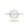 Grosses soldes 😉 Lealoo® Boule Plastique Transparente Lot De 5 Petites Boules Diam. 3 Cm En Plastique Cristal Transparent Séparable, Contenant S&ea ❤️ -Support à décorer suspendu Soldes unnamed file 692