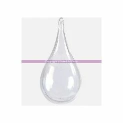 Vente flash 😉 Lealoo® Boule Plastique Transparente Lot De 5 Gouttes Plastique Transparent Séparable,Contenant Sécable De 11 Cm 🌟