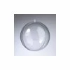 Grosses soldes ⌛ Efco Boule Plastique Transparente Boule En Plastique Cristal Transparent Séparable, Contenant Sécable Diam. 20 Cm ⌛