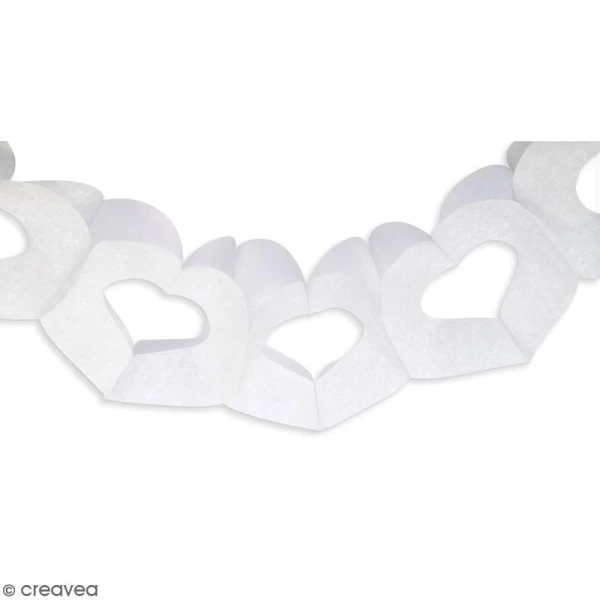 Meilleure affaire đ ScrapCooking Guirlande Ă DĂ©corer Guirlande Coeurs Blancs - 10 M đ 4 Meilleure affaire đ ScrapCooking Guirlande Ă DĂ©corer Guirlande Coeurs Blancs - 10 M đ â Image 2