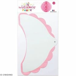 Nouveau 💯 ScrapCooking Formes à Suspendre Boule Alvéolée Rose - 25 Cm 😍