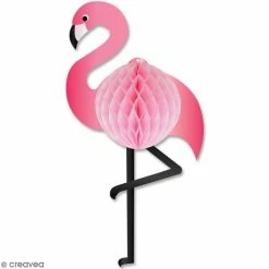 Meilleure vente 🛒 ScrapCooking Formes à Suspendre Flamant Rose Alvéolé - 36 Cm 🌟