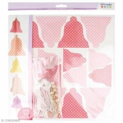 Support à décorer suspendu Soldes 31 Acheter 🎁 Artemio Guirlande à Décorer Kit Guirlande De Cloches à Monter ⭐