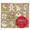 Coupon 😉 Docrafts Papermania Support Déco Noël Set Silhouettes En Bois - Images De Noël - 48 Pcs 🎉 -Support à décorer suspendu Soldes unnamed file 759