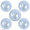 Remise 😀 Graine Créative Boule Plastique Transparente Boule Plastique Cristal Bleu Pour Contact Alimentaire - 5cm X 5 😉 -Support à décorer suspendu Soldes unnamed file 772