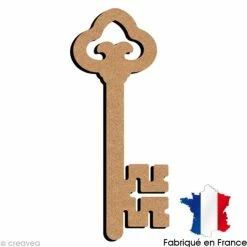 Le moins cher ⭐ Gomille Silhouette à Suspendre Clef En Bois à Suspendre 10 Cm 🤩