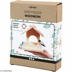 Les meilleures critiques de 🛒 Creativ Company Nichoir à Décorer Mangeoire Pour Oiseaux à Assembler - 14,5 X 12,5 X 11,5 Cm ⌛