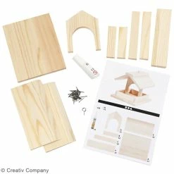 Les meilleures critiques de 🛒 Creativ Company Nichoir à Décorer Mangeoire Pour Oiseaux à Assembler - 14,5 X 12,5 X 11,5 Cm ⌛ -Support à décorer suspendu Soldes unnamed file 795