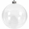 Meilleure affaire 🎁 Creativ Company Boule Plastique Transparente Boule Transparente à Décorer - 13,6 Cm - 1 Pce 🧨 -Support à décorer suspendu Soldes unnamed file 80