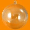Sortie 😀 Graine Créative Boule Plastique Transparente Pour Contact Alimentaire 10 Cm 🔔 -Support à décorer suspendu Soldes unnamed file 833