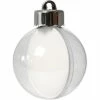 Meilleure affaire 🧨 Creativ Company Boule Plastique Transparente Boule Noël En Plastique à Décorer - 5 Cm - 10 Pcs 💯 -Support à décorer suspendu Soldes unnamed file 91